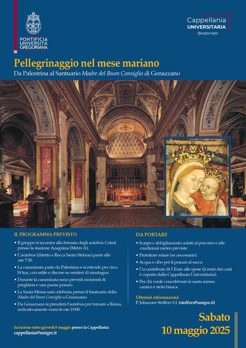 Pellegrinaggio mese Mariano