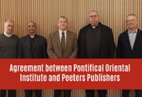 Agreement between Pontifical Oriental Institute and Peeters Publishers