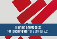 Training and Updates for Teaching Staff (1-2 October 2025)