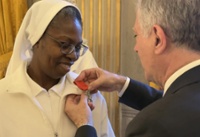 Award of the Legion of Honor to Sr. Mary Lembo