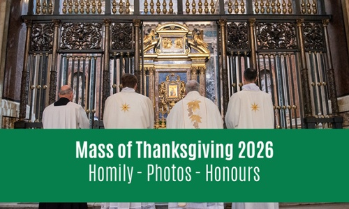 Mass of Thanksgiving 2026 / Homily - Photos - Honours
