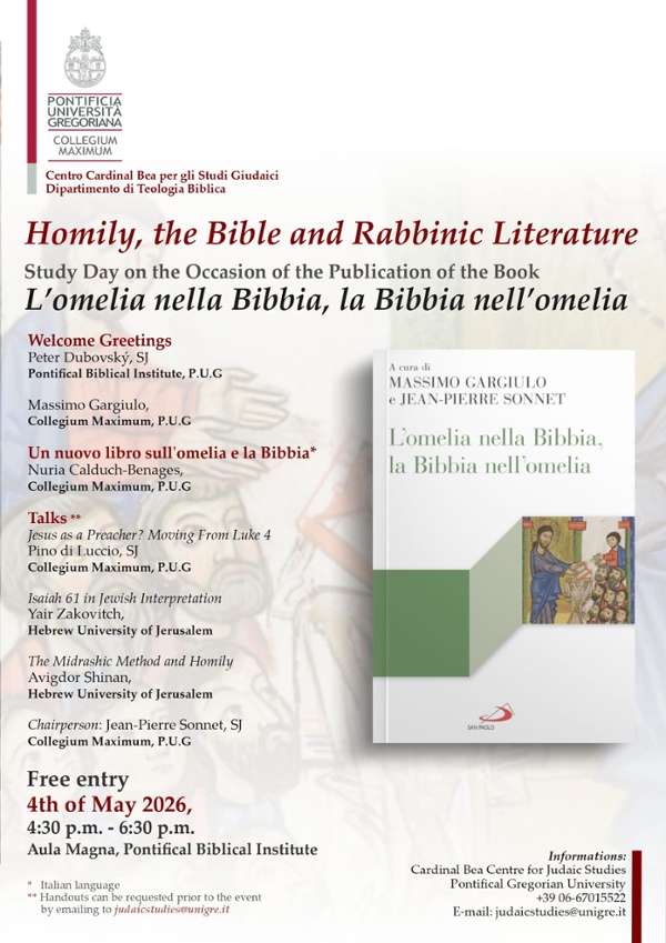 Homily, the Bible and Rabbinic Literature