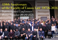 Conference Marking the 150th Anniversary of the Faculty of Canon Law
