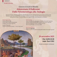 Attraversare il Rubicone: Dalla Fenomenologia alla Teologia