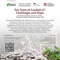 Ten Years of Laudato si: Challenges and Hope