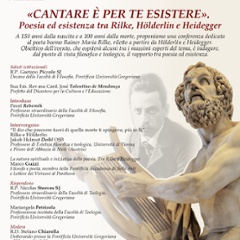 CANTARE &Egrave; PER TE ESISTERE