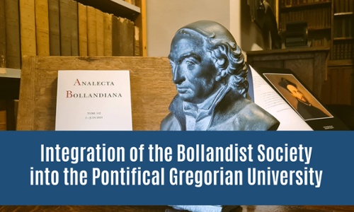 Integration of the Bollandist Society into the Gregorian University
