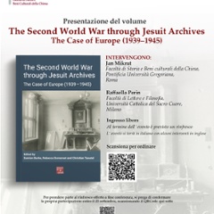 The Second World War through Jesuit Archives,&nbsp;The Case of Europe (1939&ndash;1945)